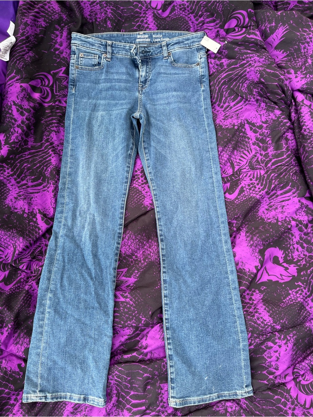 Amazon Essentials Light Blue Flare Jeans